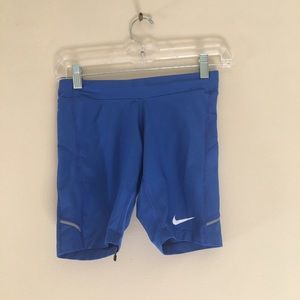 nike track compression shorts